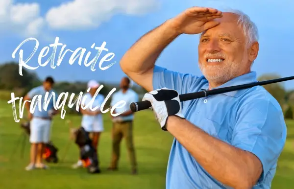 golfeur senior