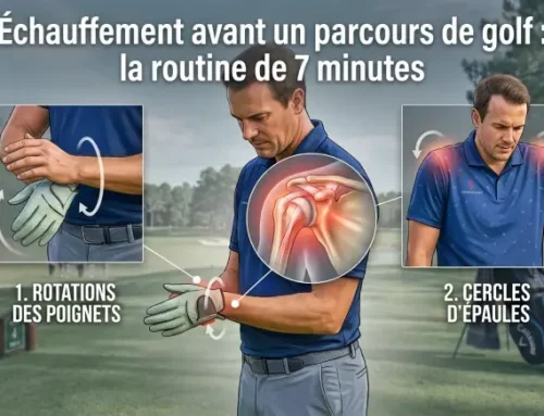 Échauffement avant un parcours de golf : la routine de 7 minutes