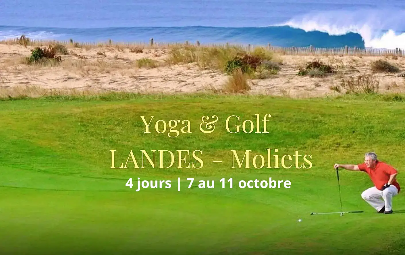 4 jours de stage golf à Moliets dans les Landes